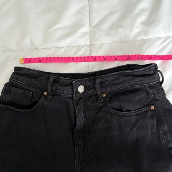 3 Jean Shorts Black Mudd Pacsun American Eagle Bundle Tomgirl Mom Short - Picture 9 of 14